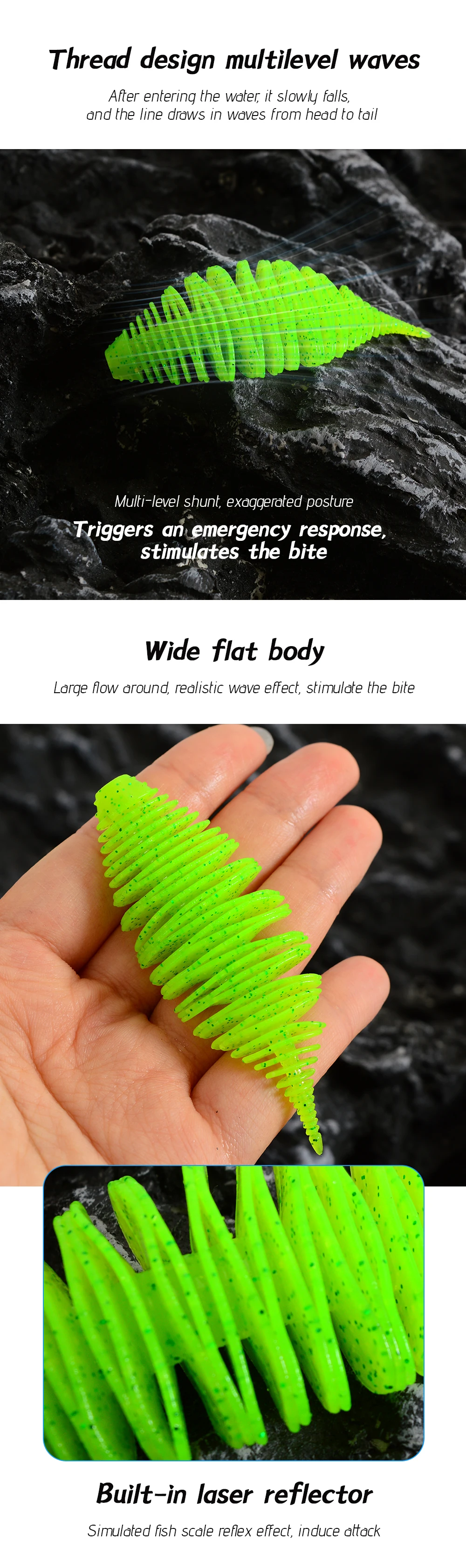 Cheery 8.2 cm 6.5 g Fishing Bait g Artificial Bass Silicone ABS Pencil Lure - view 6
