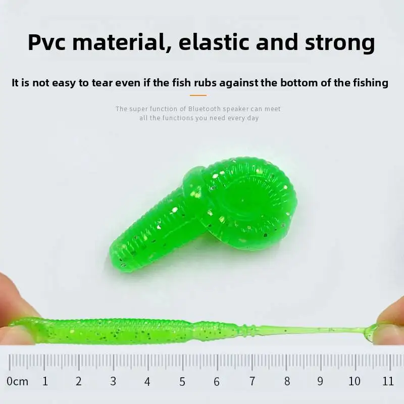 7.5 cm 3g Paddle Tail Fishing Bait pvc Bass ABS Pencil Lure - view 4