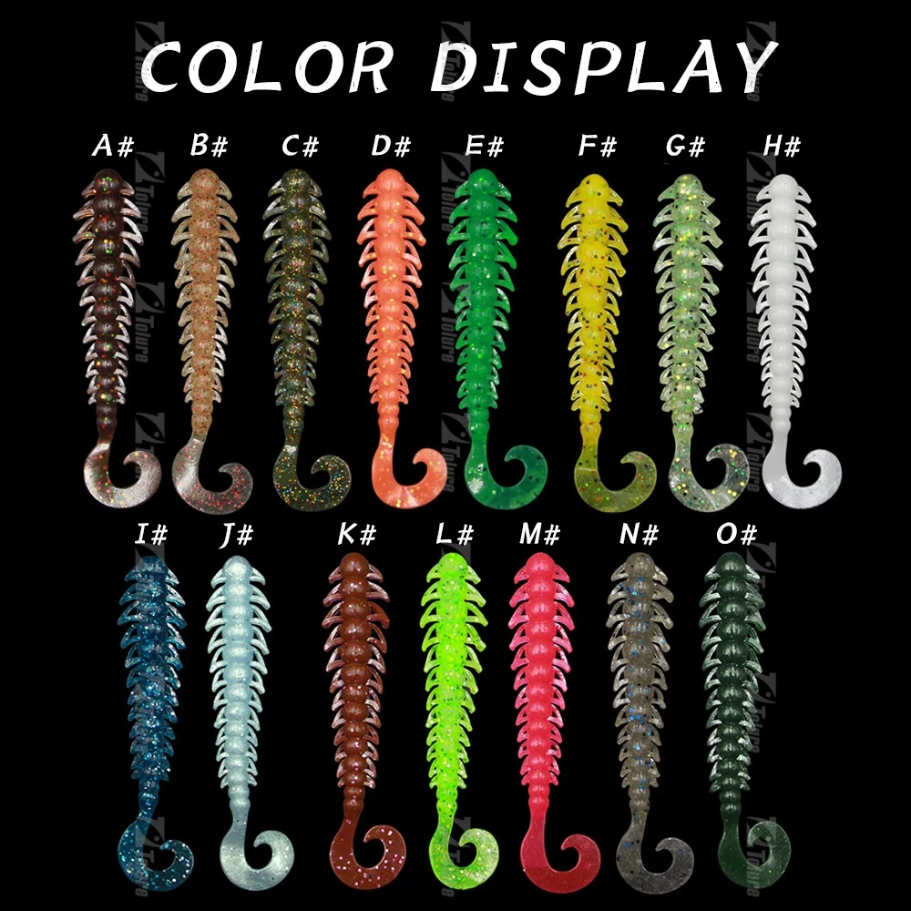 6g 110 mm Curly Tail Bass Fishing Bait ABS Pencil Lure - view 6