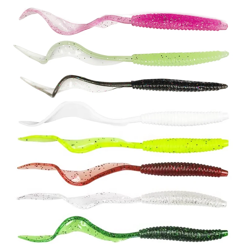 10PCS Soft Lure Silicone Trolling Fishing Bait Bass ABS Pencil Lure - view 15