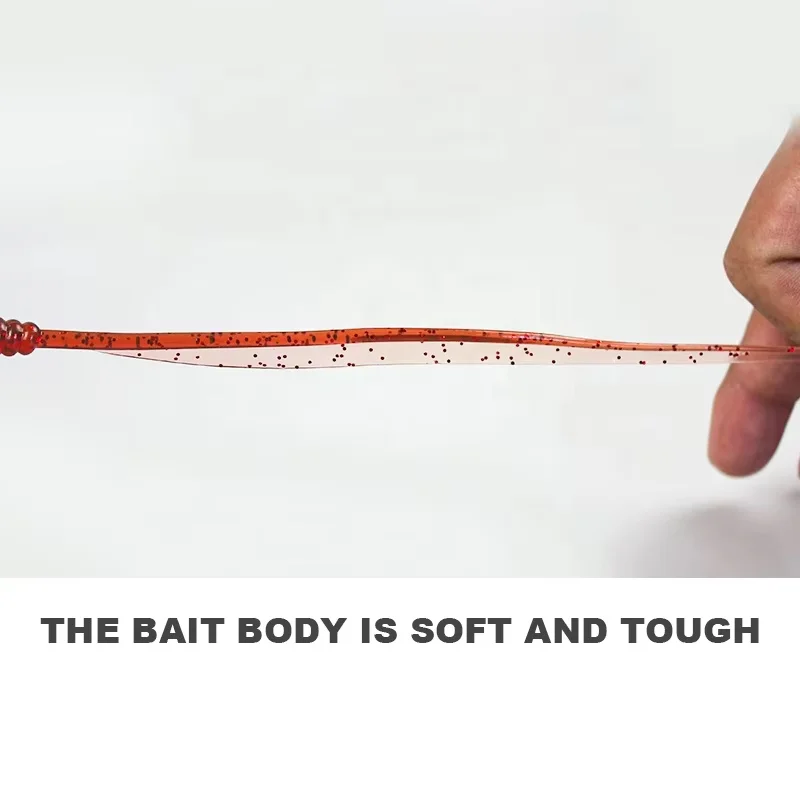 10PCS Soft Lure Silicone Trolling Fishing Bait Bass ABS Pencil Lure - view 1