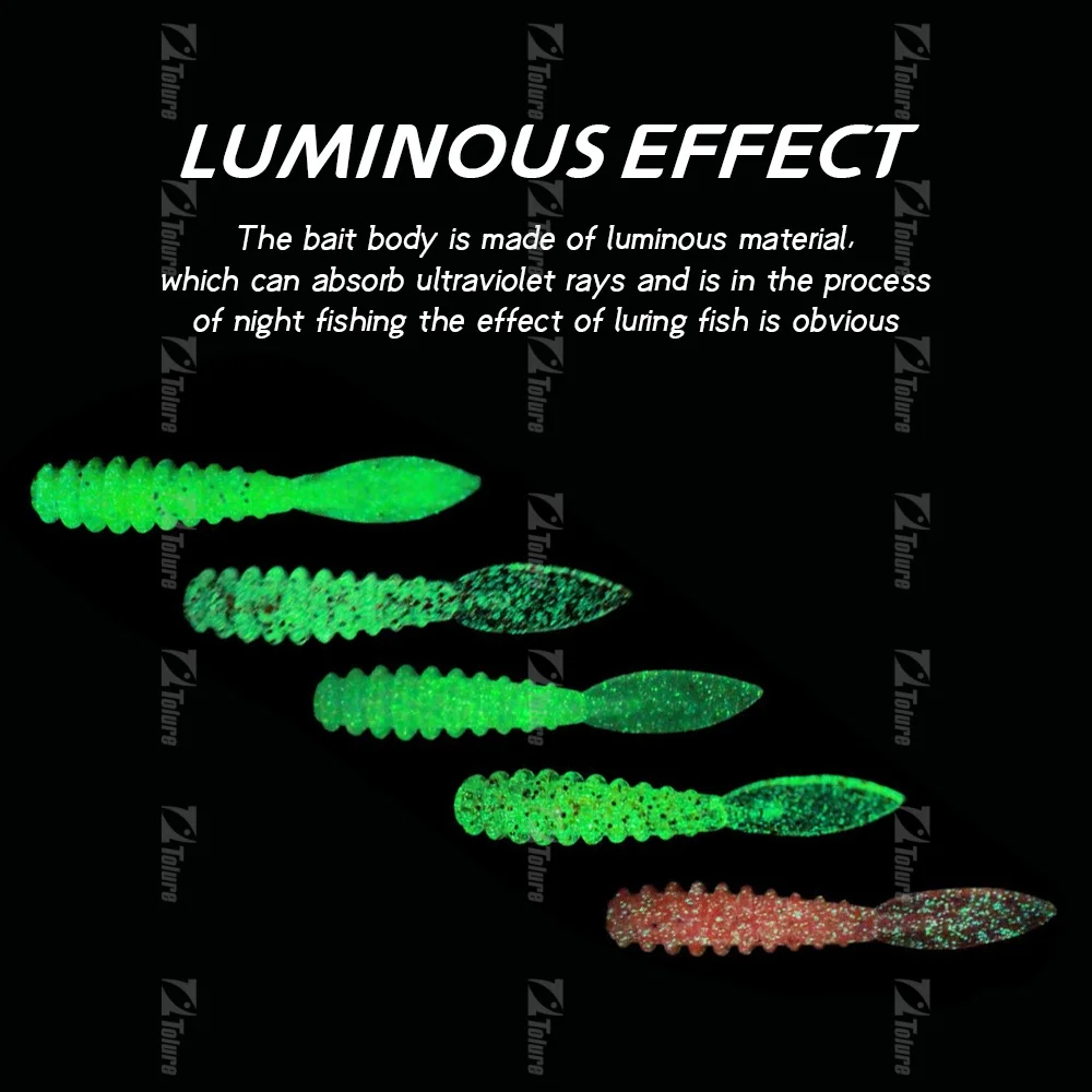 3.6 mm 0.4g 10pc/ Rubber Artificial Bass Silicone Soft Lure ABS Pencil Lure - view 14