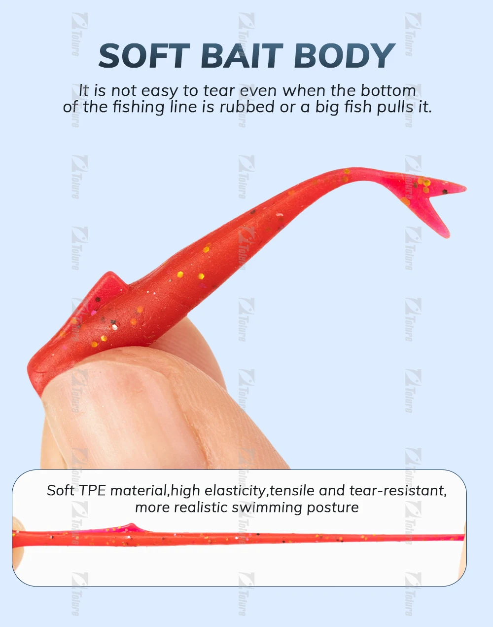 TPR 15 / 40 mm 0.28 g Soft Lure ABS Pencil Lure - view 8