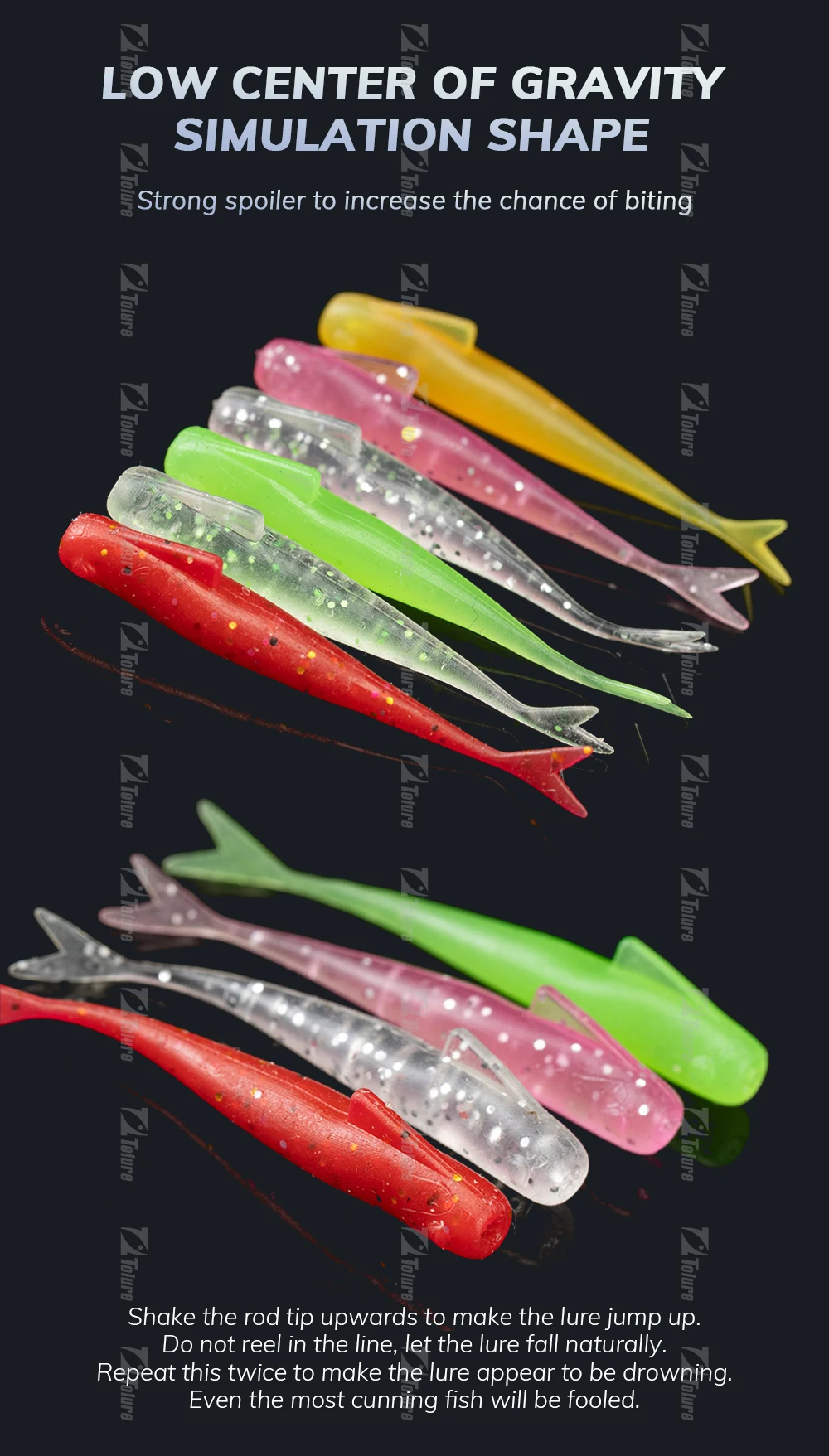 TPR 15 / 40 mm 0.28 g Soft Lure ABS Pencil Lure - view 9