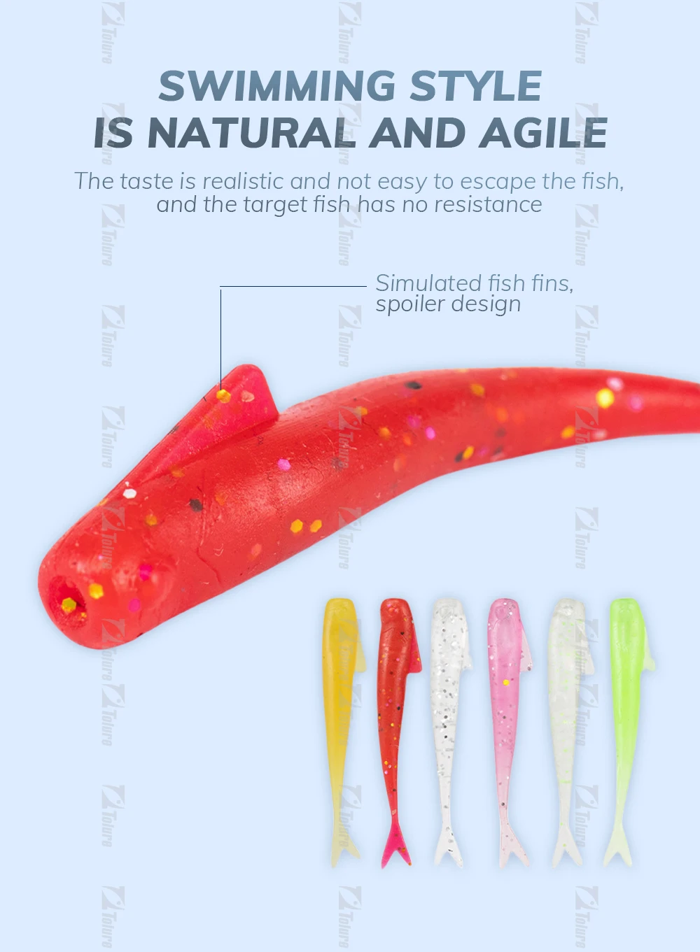 TPR 15 / 40 mm 0.28 g Soft Lure ABS Pencil Lure - view 10
