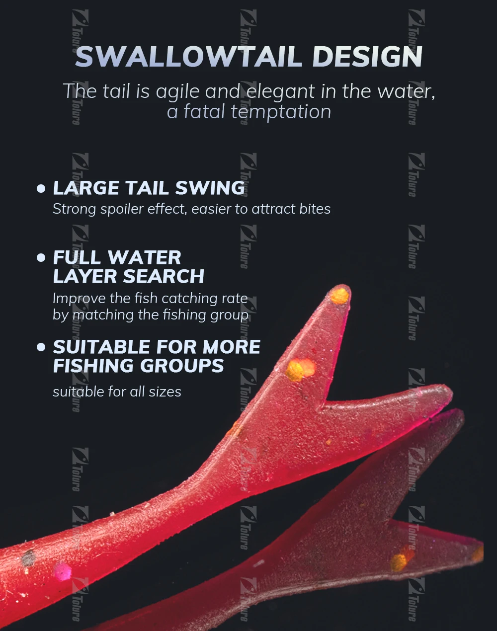 TPR 15 / 40 mm 0.28 g Soft Lure ABS Pencil Lure - view 11
