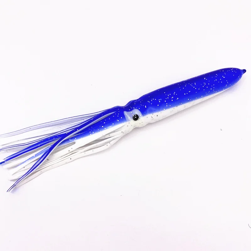 Cheery New 18cm 22cm Rubber Squid Octopus Soft Swimbait Tuna ABS Pencil Lure - view 2