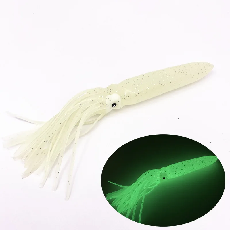Cheery New 18cm 22cm Rubber Squid Octopus Soft Swimbait Tuna ABS Pencil Lure - view 5