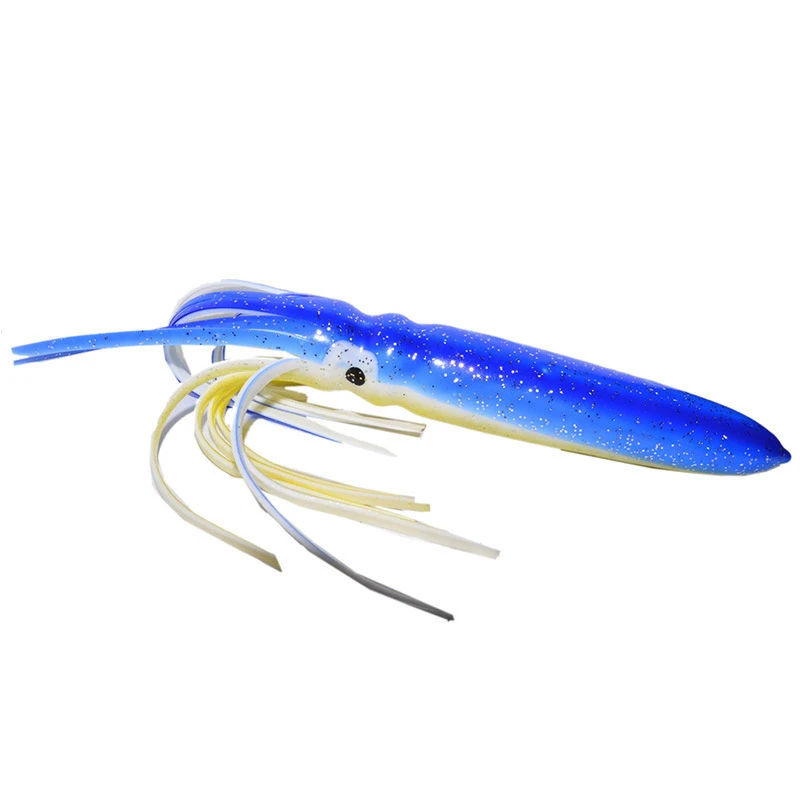 Cheery New 18cm 22cm Rubber Squid Octopus Soft Swimbait Tuna ABS Pencil Lure - view 8