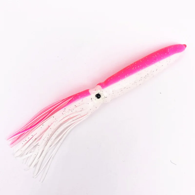 Cheery New 18cm 22cm Rubber Squid Octopus Soft Swimbait Tuna ABS Pencil Lure - view 13