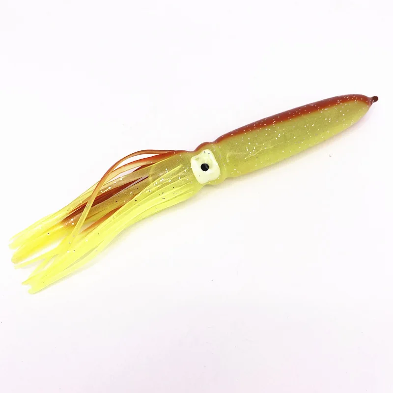 Cheery New 18cm 22cm Rubber Squid Octopus Soft Swimbait Tuna ABS Pencil Lure - view 14