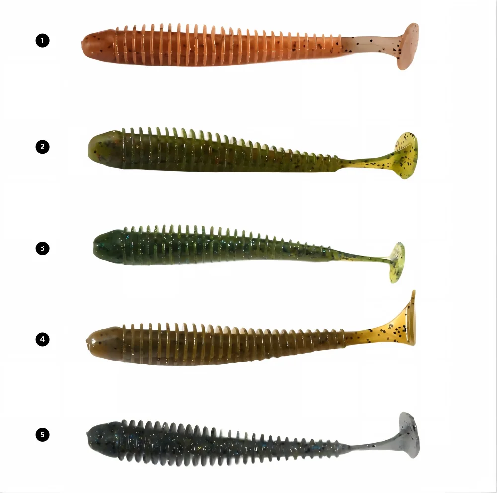 CHEERY 12cm 8.5g Paddle Tail Soft Lure Worm, for Freshwater ABS Pencil Lure - view 6
