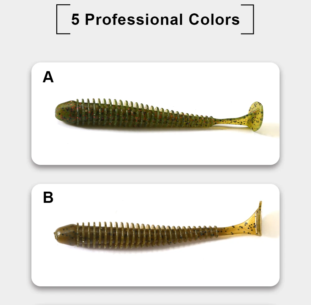 CHEERY 12cm 8.5g Paddle Tail Soft Lure Worm, for Freshwater ABS Pencil Lure - view 13