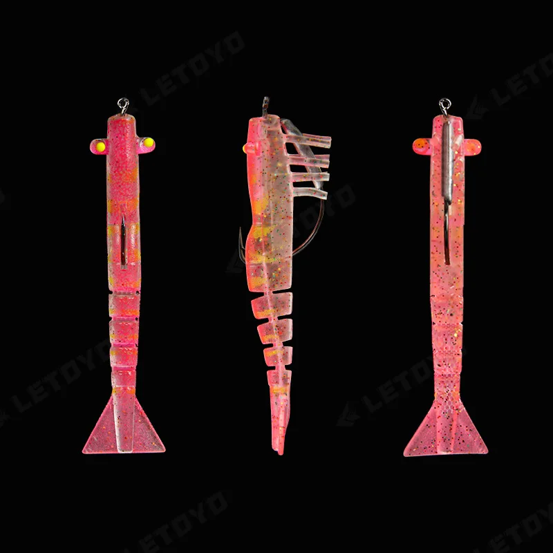 CHEERY 90mm 8.5g Saltwater Shrimp Fishing Bait Luminous ABS Pencil Lure - view 5