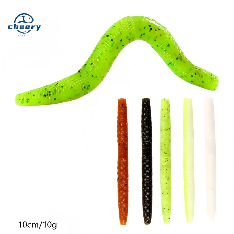 Cheery Worm Bait for Freshwater Bass