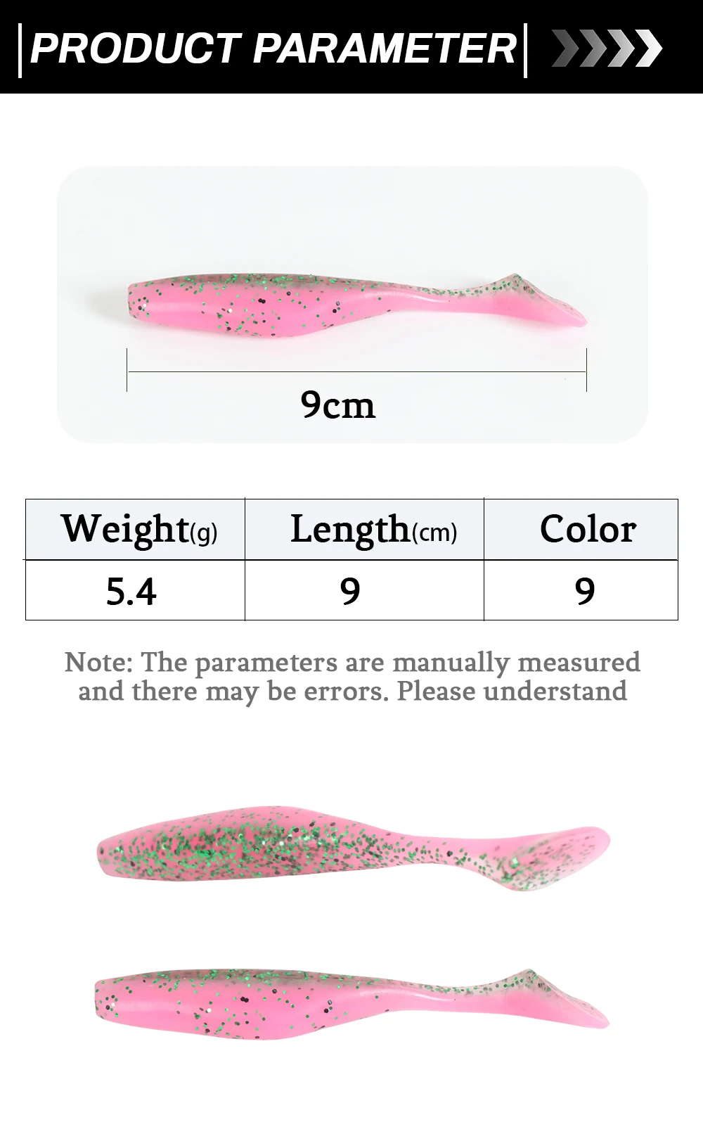 5.4 g 90 mm Luminous Soft Swimbait Stream ABS Pencil Lure - view 2