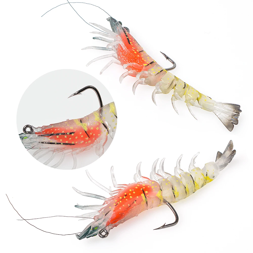 CHEERY Saltwater Soft Lure 15 g Luminous Plastic Shrimp Hooks ABS Pencil Lure - view 3