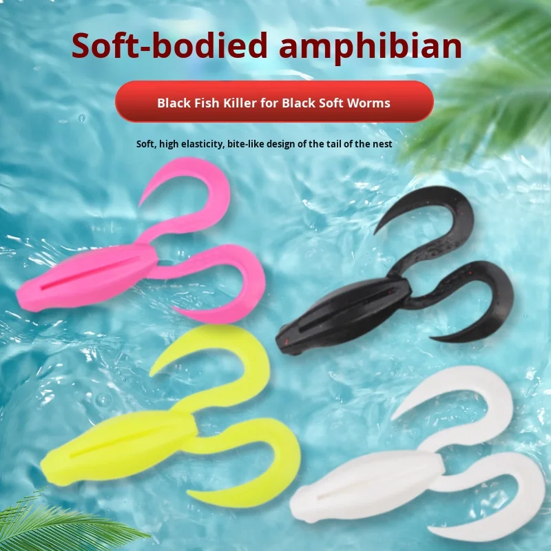 ABS Plastic Floating Frog Artificial Bass Pike ABS Pencil Lure - view 7