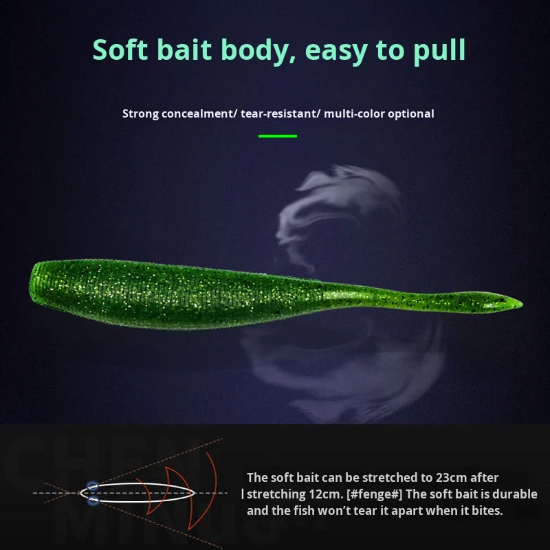 12 cm 9.7 g Bass Fishing Bait ABS Pencil Lure - view 2