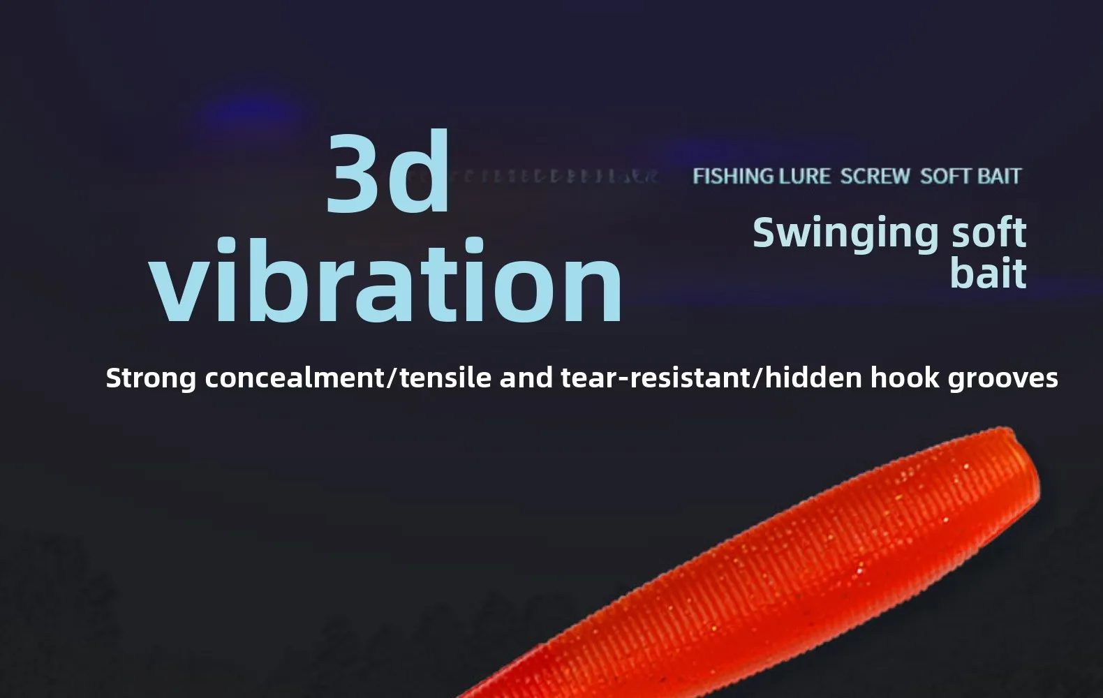12 cm 9.7 g Bass Fishing Bait ABS Pencil Lure - view 7