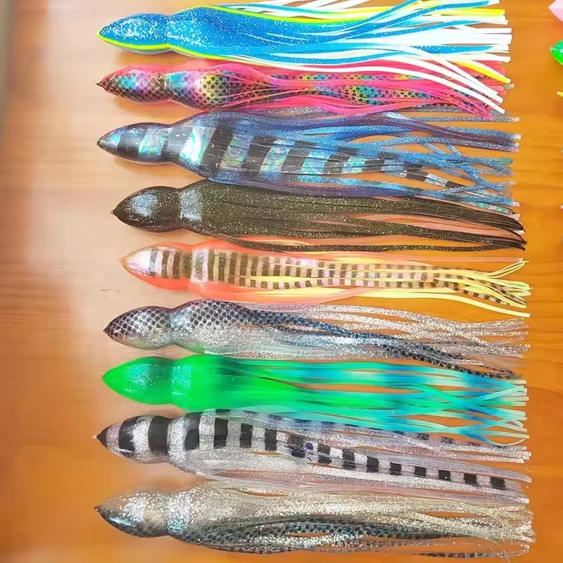 Cheery PVC Saltwater Fishing Trolling Skirts Soft Lure ABS Pencil Lure - view 4