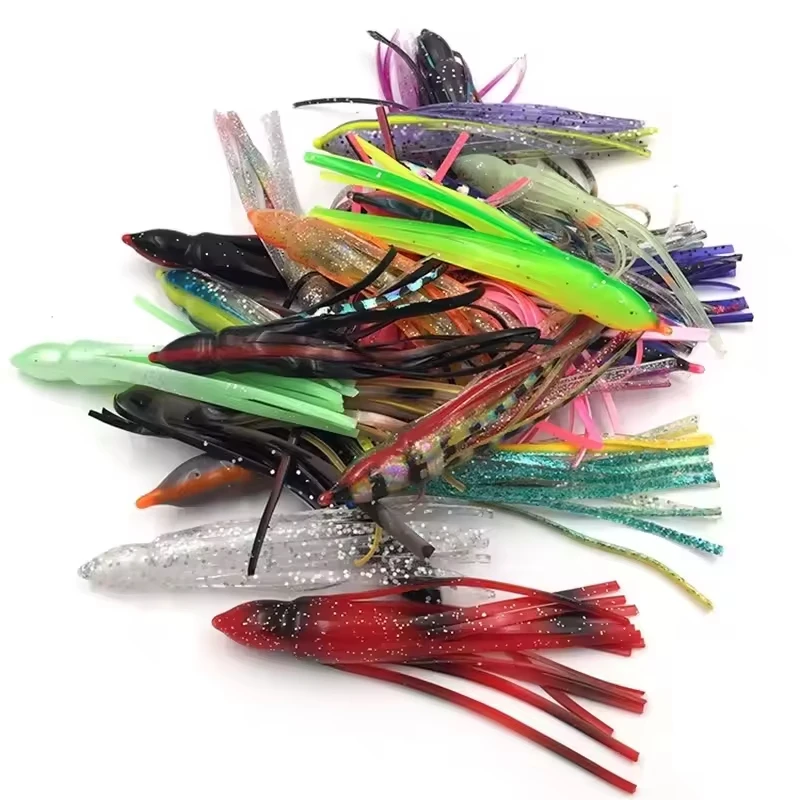 Cheery PVC Saltwater Fishing Trolling Skirts Soft Lure ABS Pencil Lure - view 6