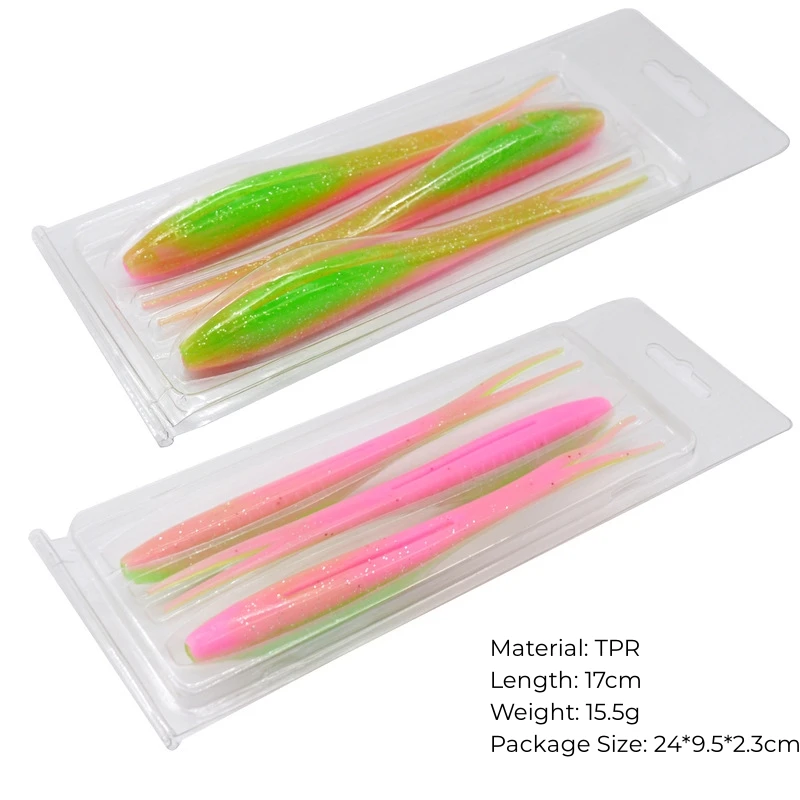 CHEERY 17cm 15.5g TPR Plastic Fishing Bait Y Bass Texas Rig ABS Pencil Lure - view 13