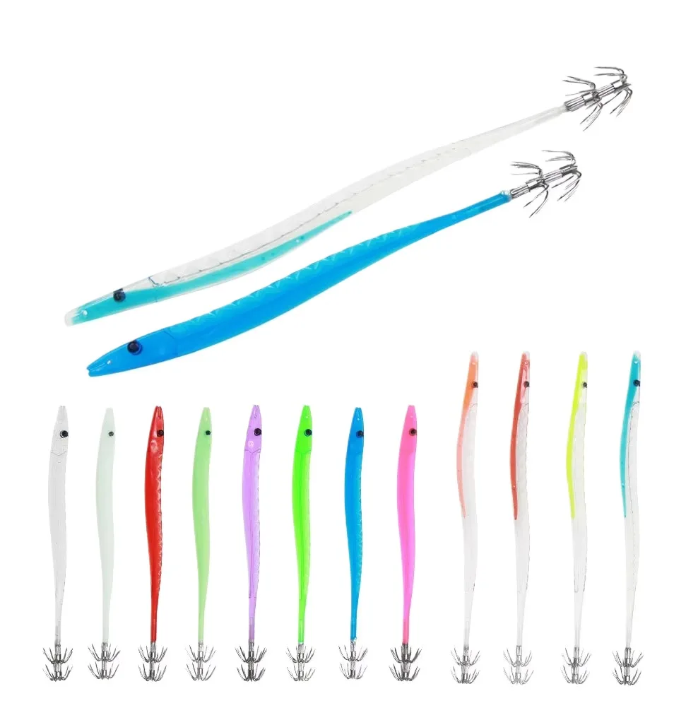 Cheery Shrimp Plastic Hairtail Bait ABS Pencil Lure - view 4