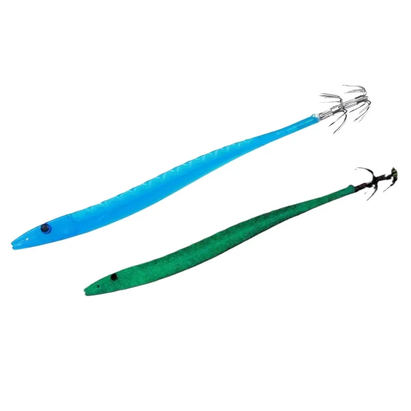 Cheery Shrimp Plastic Hairtail Bait ABS Pencil Lure - view 6