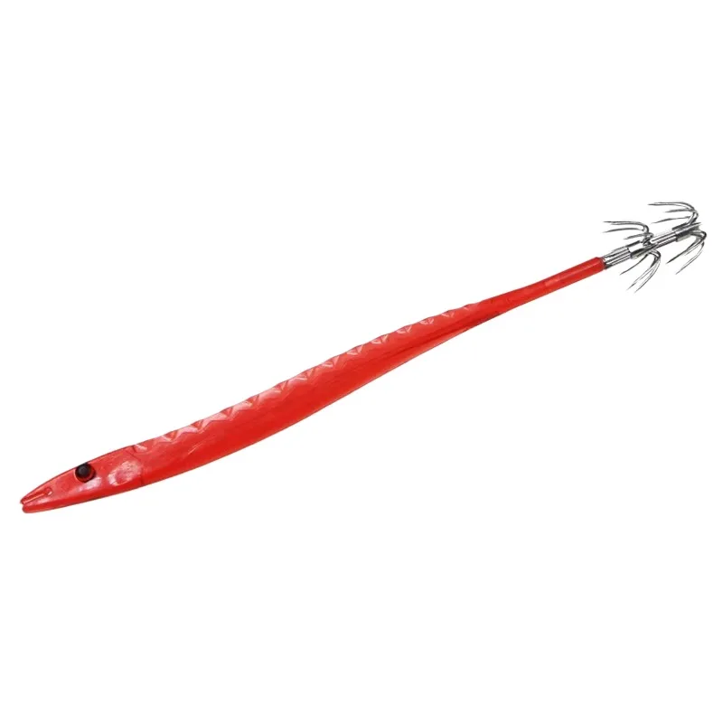 Cheery Shrimp Plastic Hairtail Bait ABS Pencil Lure - view 8