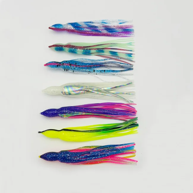 Saltwater Trolling Soft Plastic Lure Fishing Bait Silicone for ABS Pencil Lure - view 11