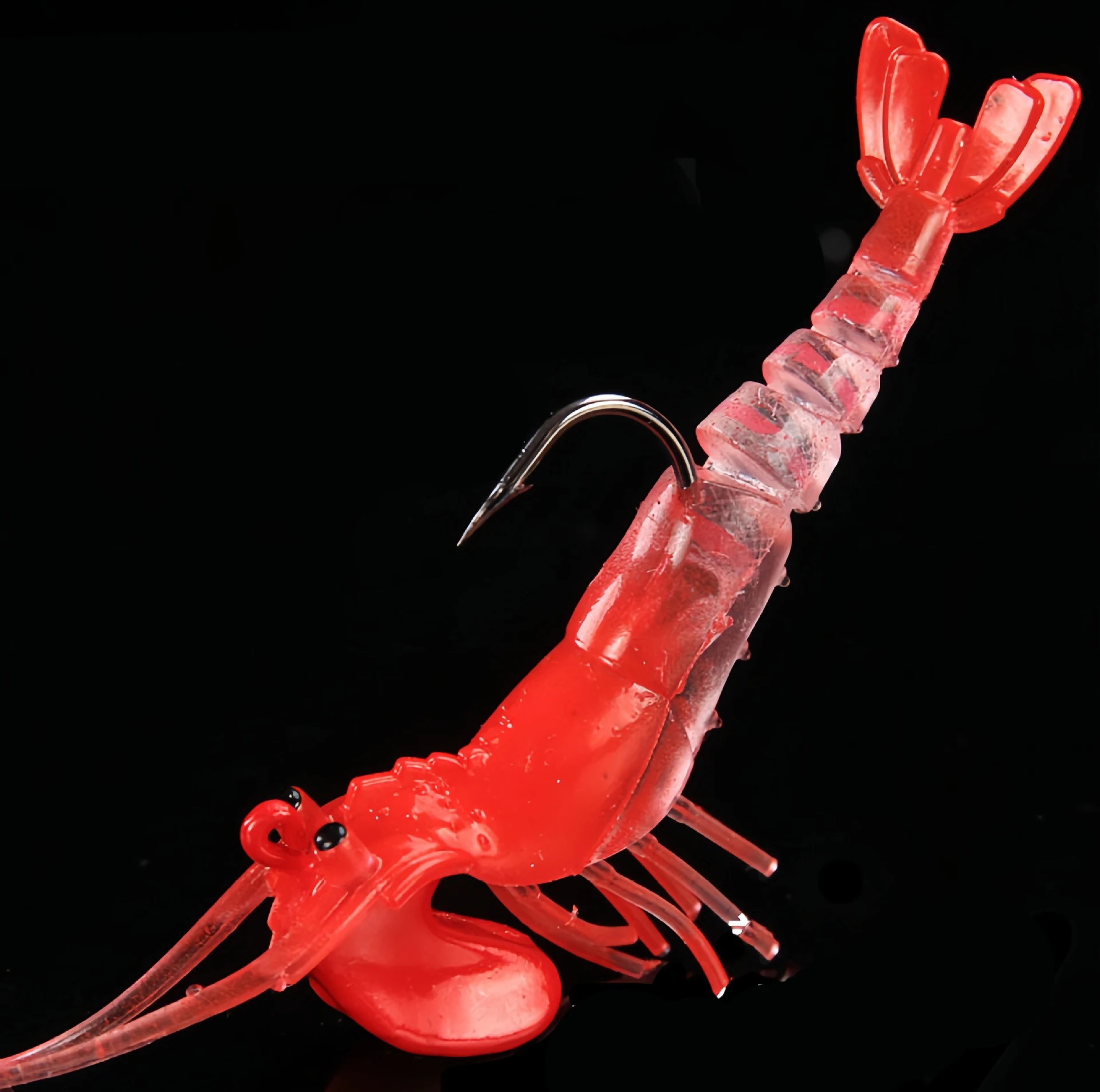 5 Luminous Shrimp, Soft Lead Plastic ABS Pencil Lure - view 5