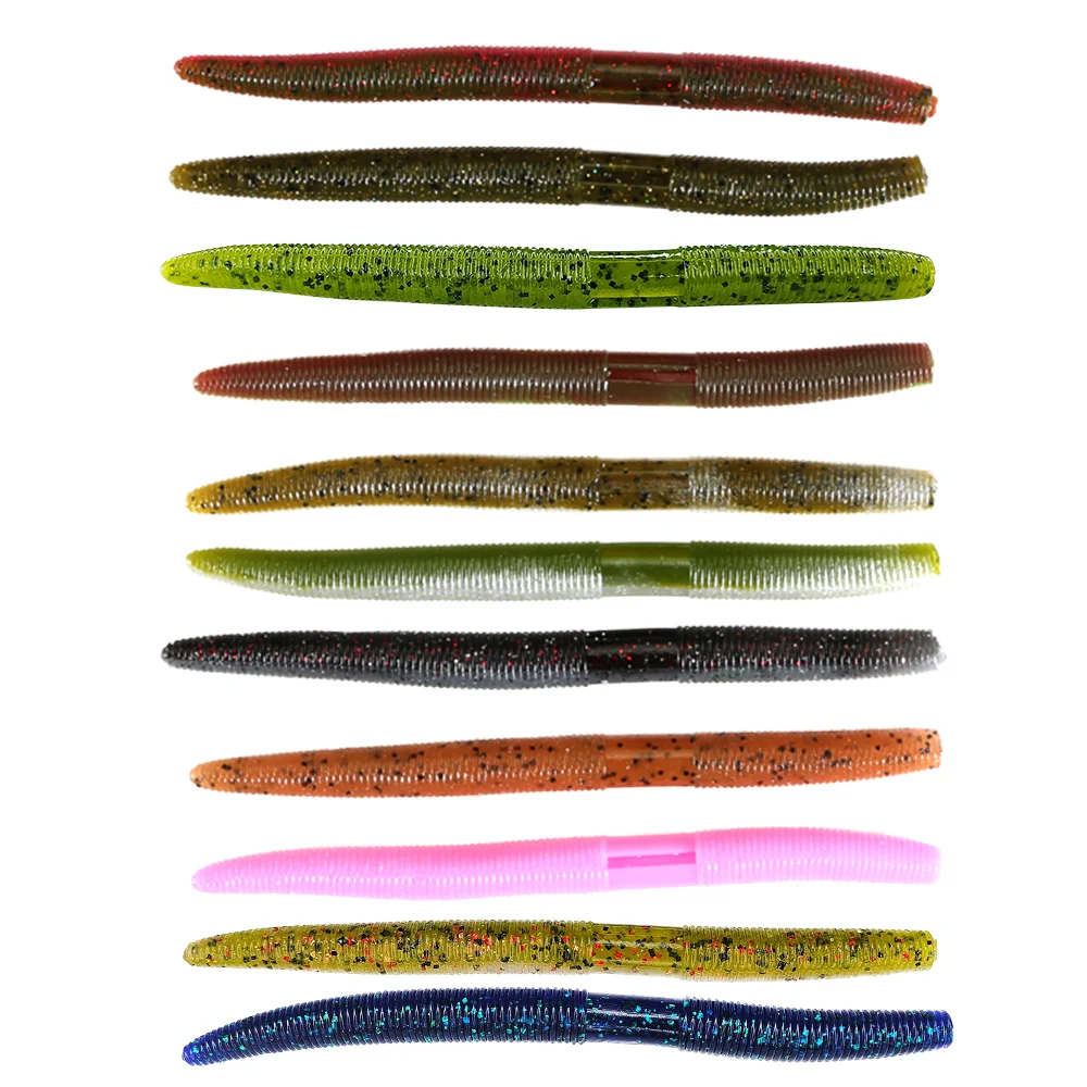 Cheery 13.5cm 10g Senko Worm Soft Plastic Fishing Bait Texas Rig ABS Pencil Lure - view 6