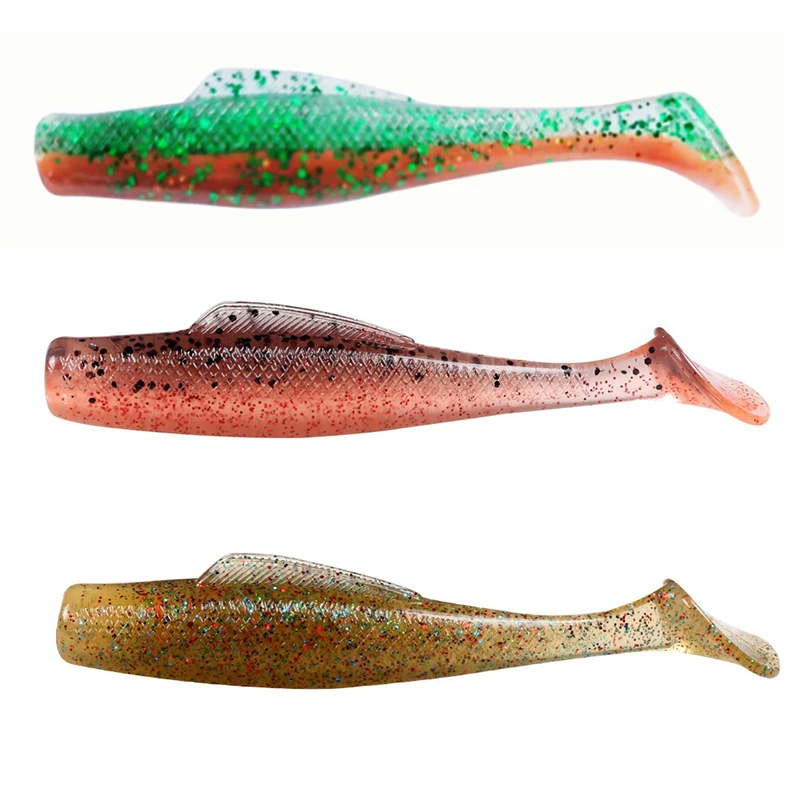 CHEERY TPR 65mm 2.3g 55mm 1.8g Paddle Tail Fishing Bait Artificial ABS Pencil Lure - view 2