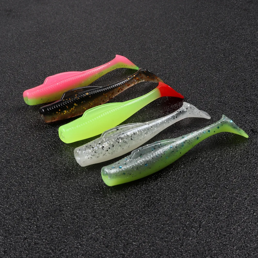 CHEERY TPR 65mm 2.3g 55mm 1.8g Paddle Tail Fishing Bait Artificial ABS Pencil Lure - view 4
