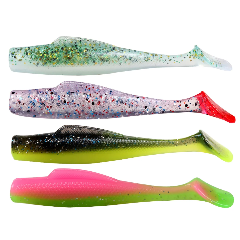 CHEERY TPR 65mm 2.3g 55mm 1.8g Paddle Tail Fishing Bait Artificial ABS Pencil Lure - view 5
