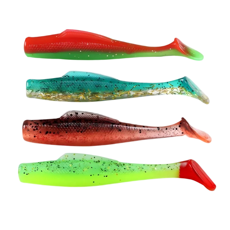 CHEERY TPR 65mm 2.3g 55mm 1.8g Paddle Tail Fishing Bait Artificial ABS Pencil Lure - view 6