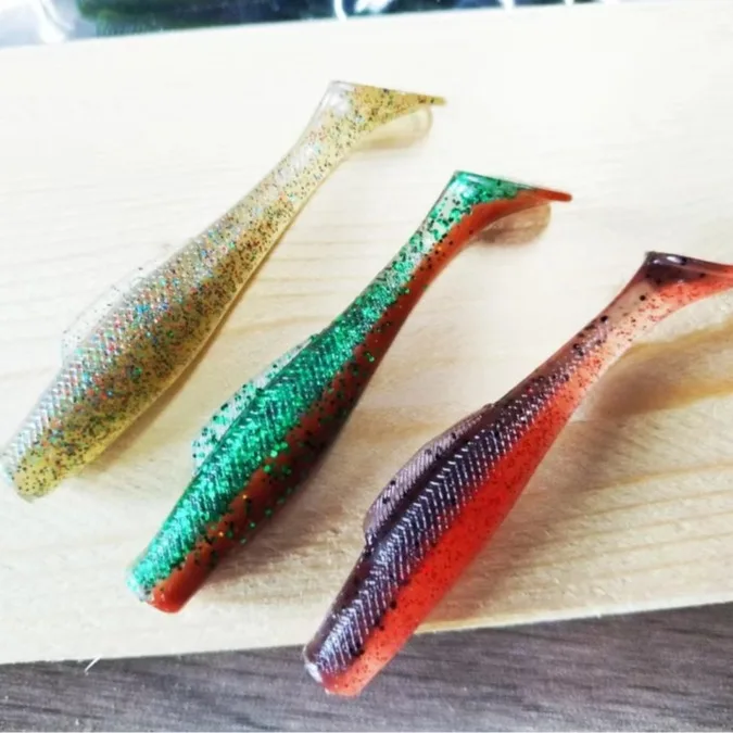 CHEERY TPR 65mm 2.3g 55mm 1.8g Paddle Tail Fishing Bait Artificial ABS Pencil Lure - view 8