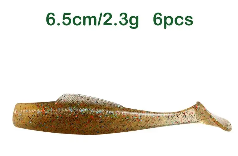 CHEERY TPR 65mm 2.3g 55mm 1.8g Paddle Tail Fishing Bait Artificial ABS Pencil Lure - view 11