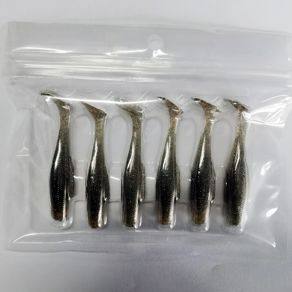 CHEERY TPR 65mm 2.3g 55mm 1.8g Paddle Tail Fishing Bait Artificial ABS Pencil Lure - view 12