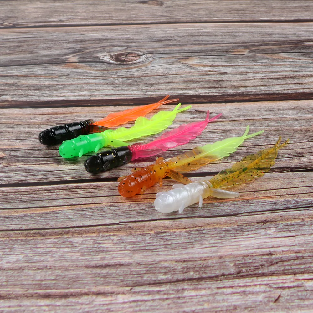 SL098 Soft Lure 5cm 7.5cm Fishing Bait PVC Bass Salmon ABS Pencil Lure - view 13