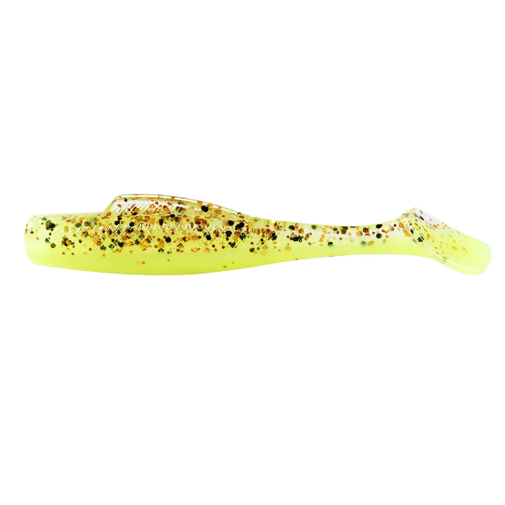 Cheery Paddle 6cm 2.3g 6 Soft Lure Fishing Bait T TPR ABS Pencil Lure - view 1