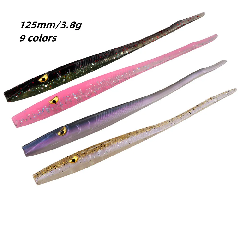 Cheery 125mm 3.8g 3 Slow Sinking Silicone Trout Soft Plastic Lure ABS Pencil Lure - view 3