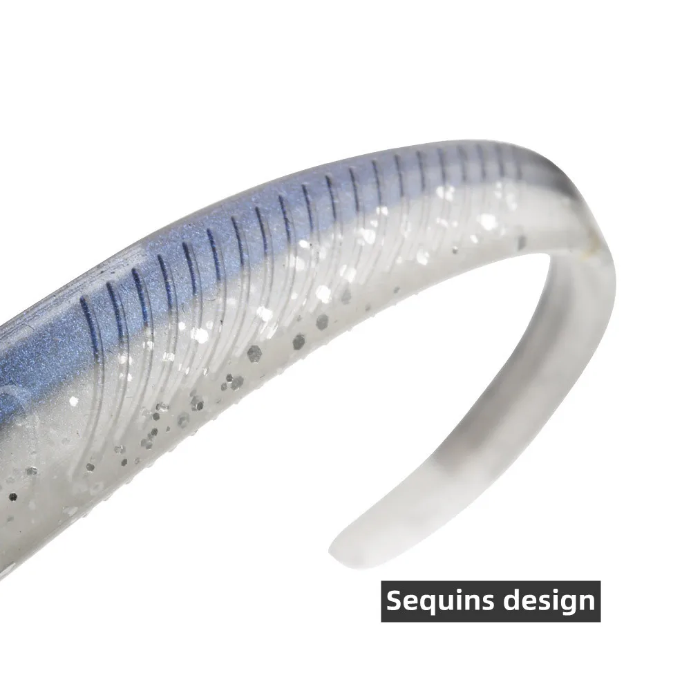 Cheery 125mm 3.8g 3 Slow Sinking Silicone Trout Soft Plastic Lure ABS Pencil Lure - view 11