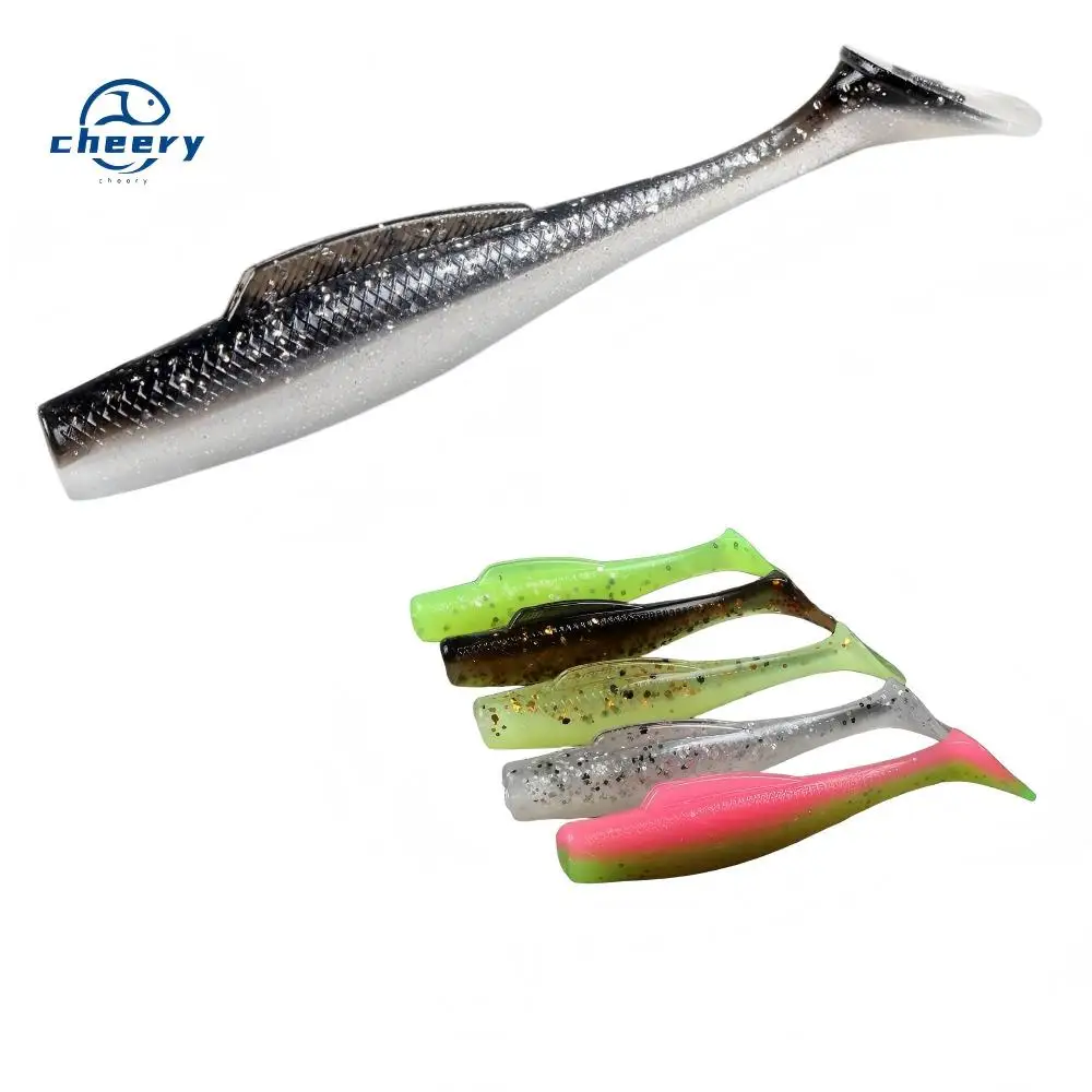 CHEERY 100mm 6.5g TPE Soft T Fishing Bait 5 /