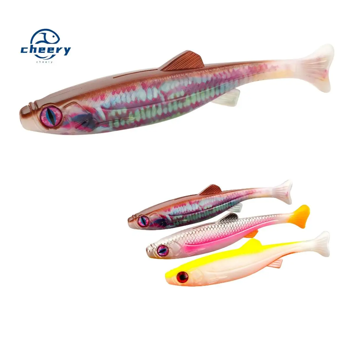 CHEERY 19cm/63g Predator Soft Fishing Bait Artificial Bass
