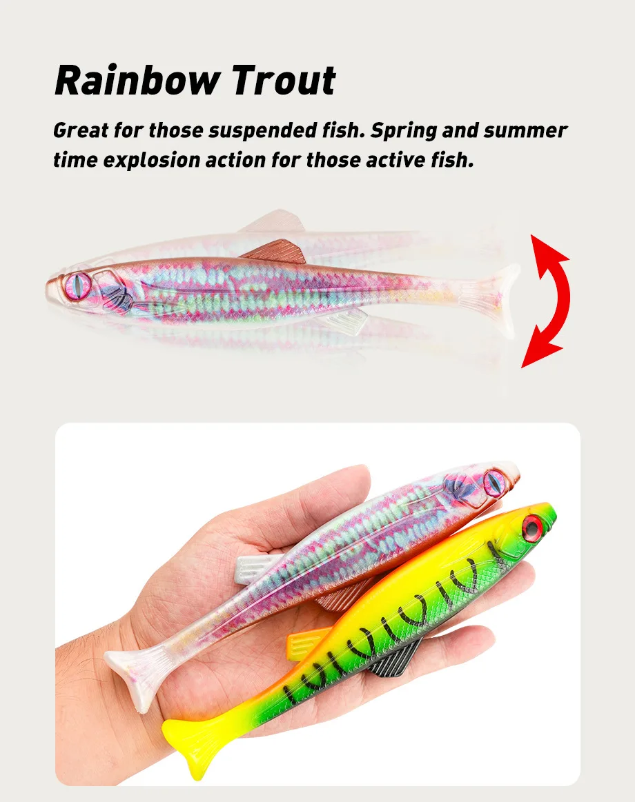 CHEERY 19cm/63g Predator Soft Fishing Bait Artificial Bass ABS Pencil Lure - view 13