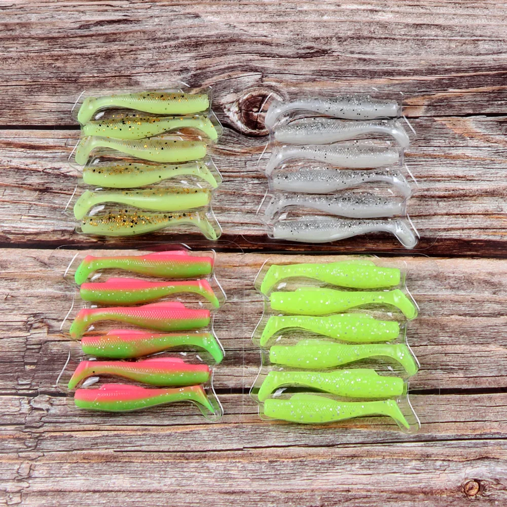 Soft Swimbait T Fishing Bait 6.5 cm 2.3 g Plastic 6 TPR Carp Lure ABS Pencil Lure - view 15