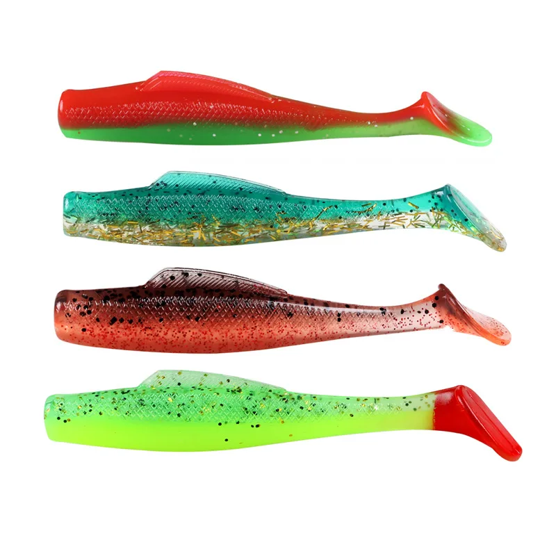 Soft Swimbait T Fishing Bait 6.5 cm 2.3 g Plastic 6 TPR Carp Lure ABS Pencil Lure - view 1