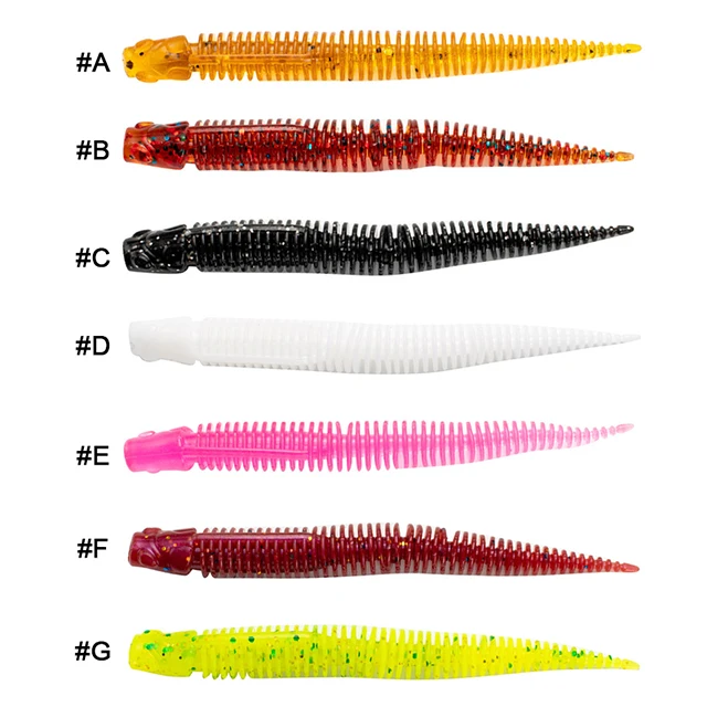 Freshwater Bass Soft Lure 50 mm 70 mm Silicone Artificial Fishing ABS Pencil Lure - view 4
